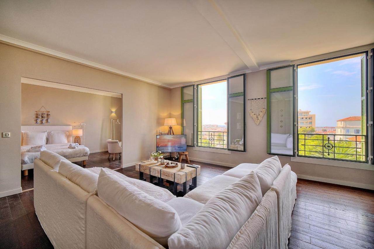 Immogroom - Large Apartment - Parking - Air Conditioning - Sea View - Wifi Cannes Kültér fotó